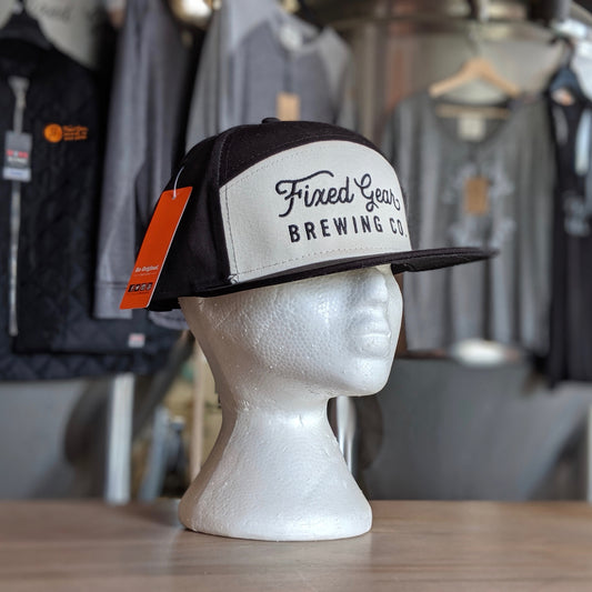 Fixed Gear Tradesman Hat Black/White