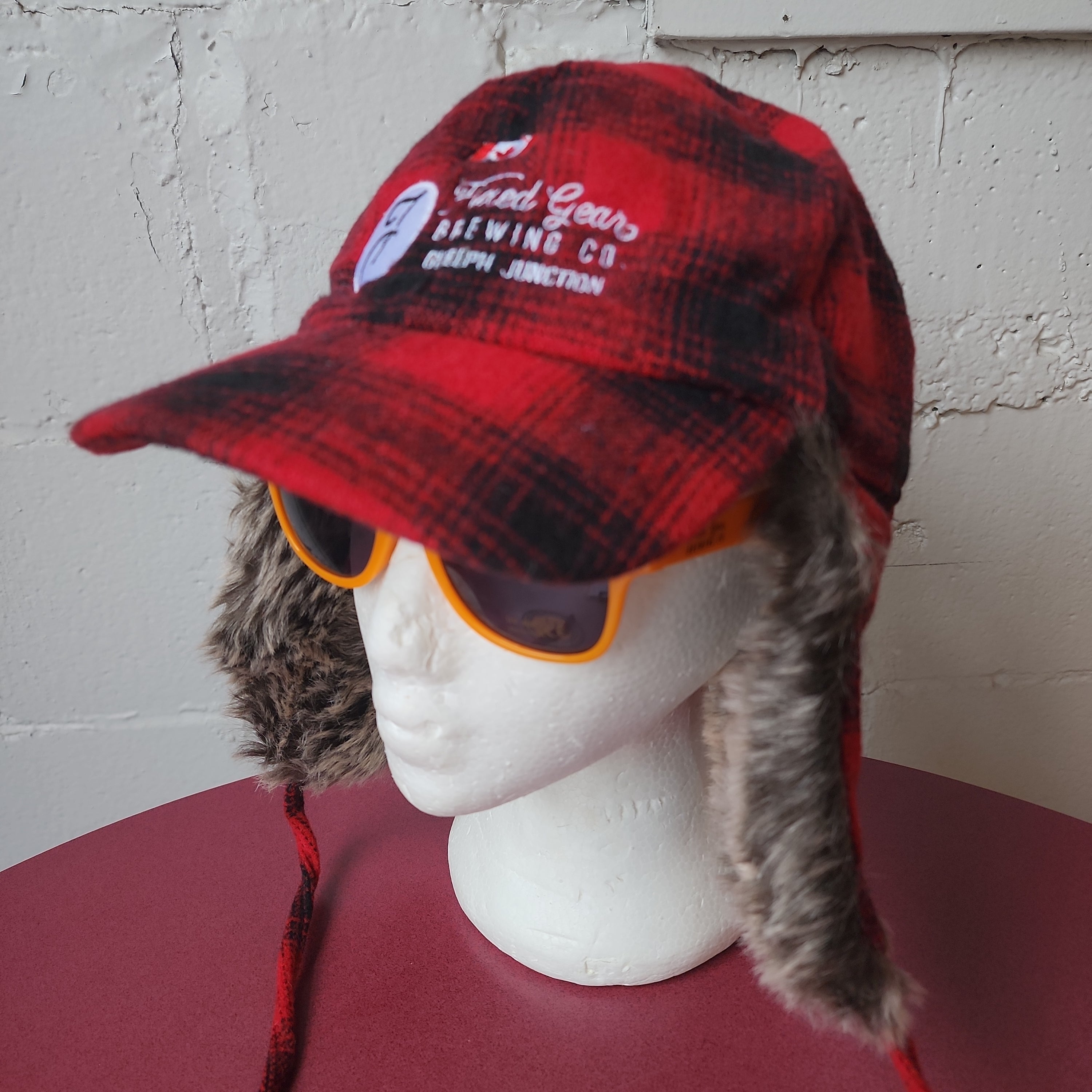 Plaid Fudd Hat – Fixed Gear Brewing Company - Main Image
