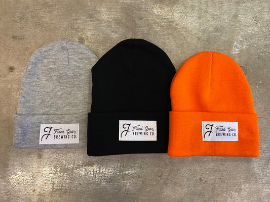 Toques - Grey, Black & Orange