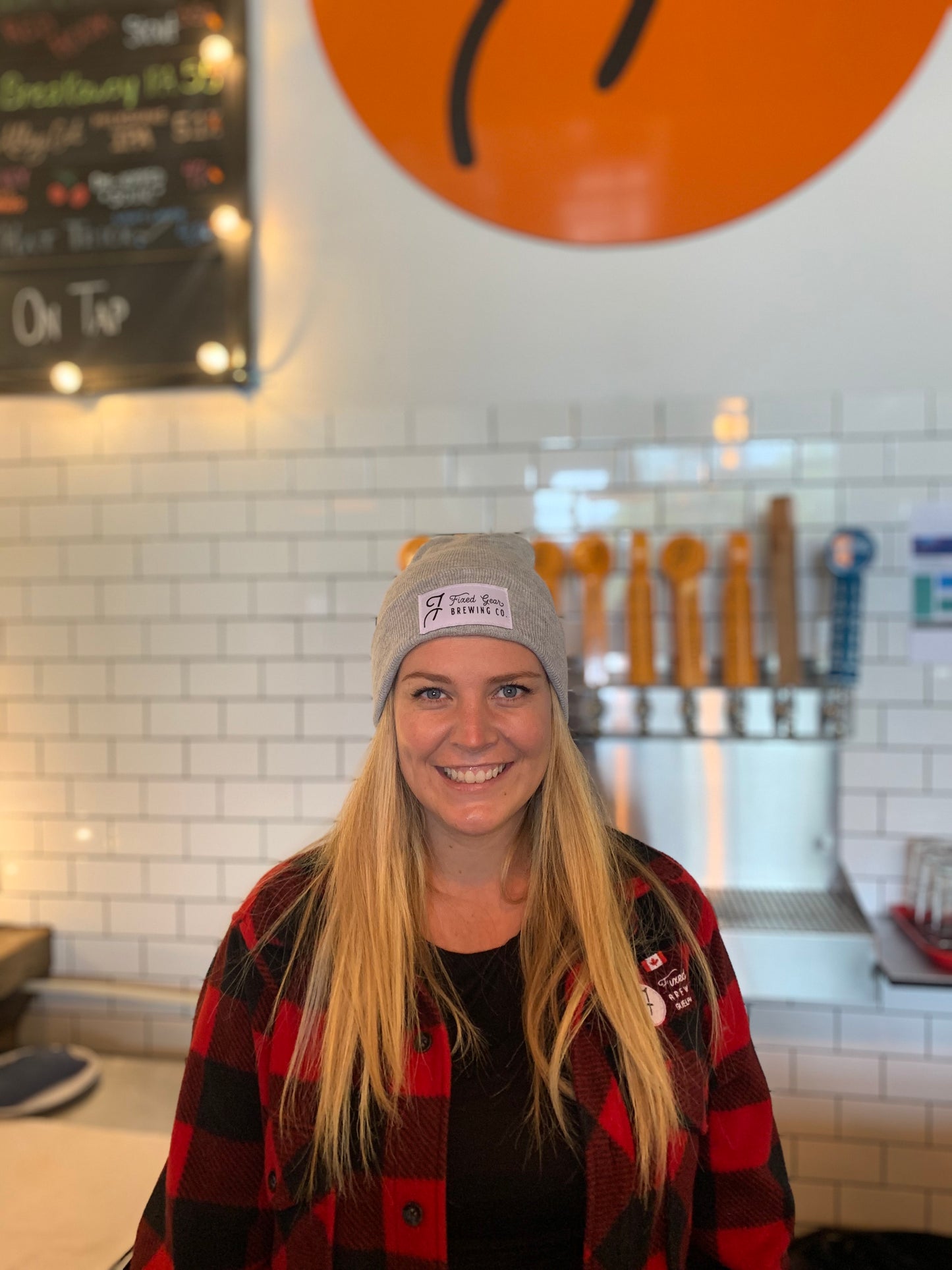 Toques - Grey, Black & Orange