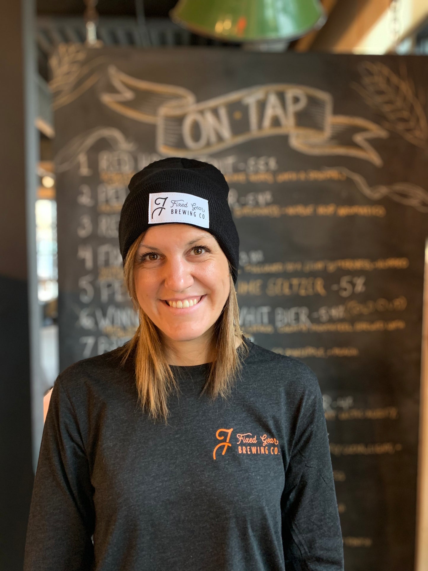 Toques - Grey, Black & Orange
