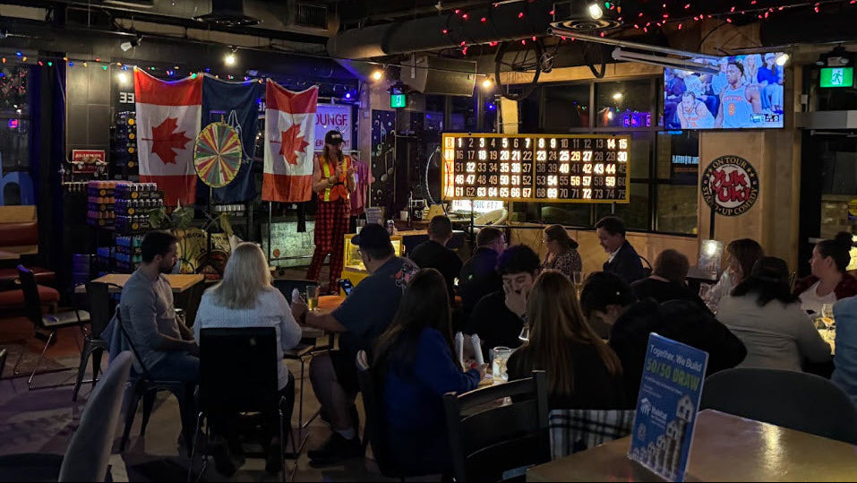 Thursday: Wing-o Bingo, 3 Rounds at 8pm