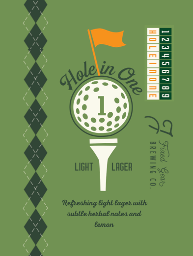 Hole in One Light Lager