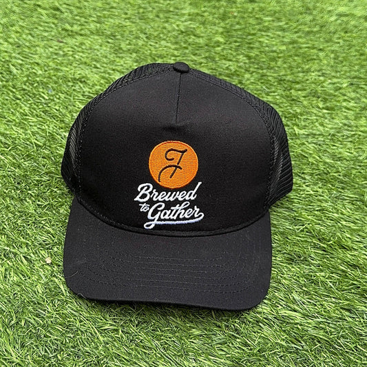 Black Trucker Hat