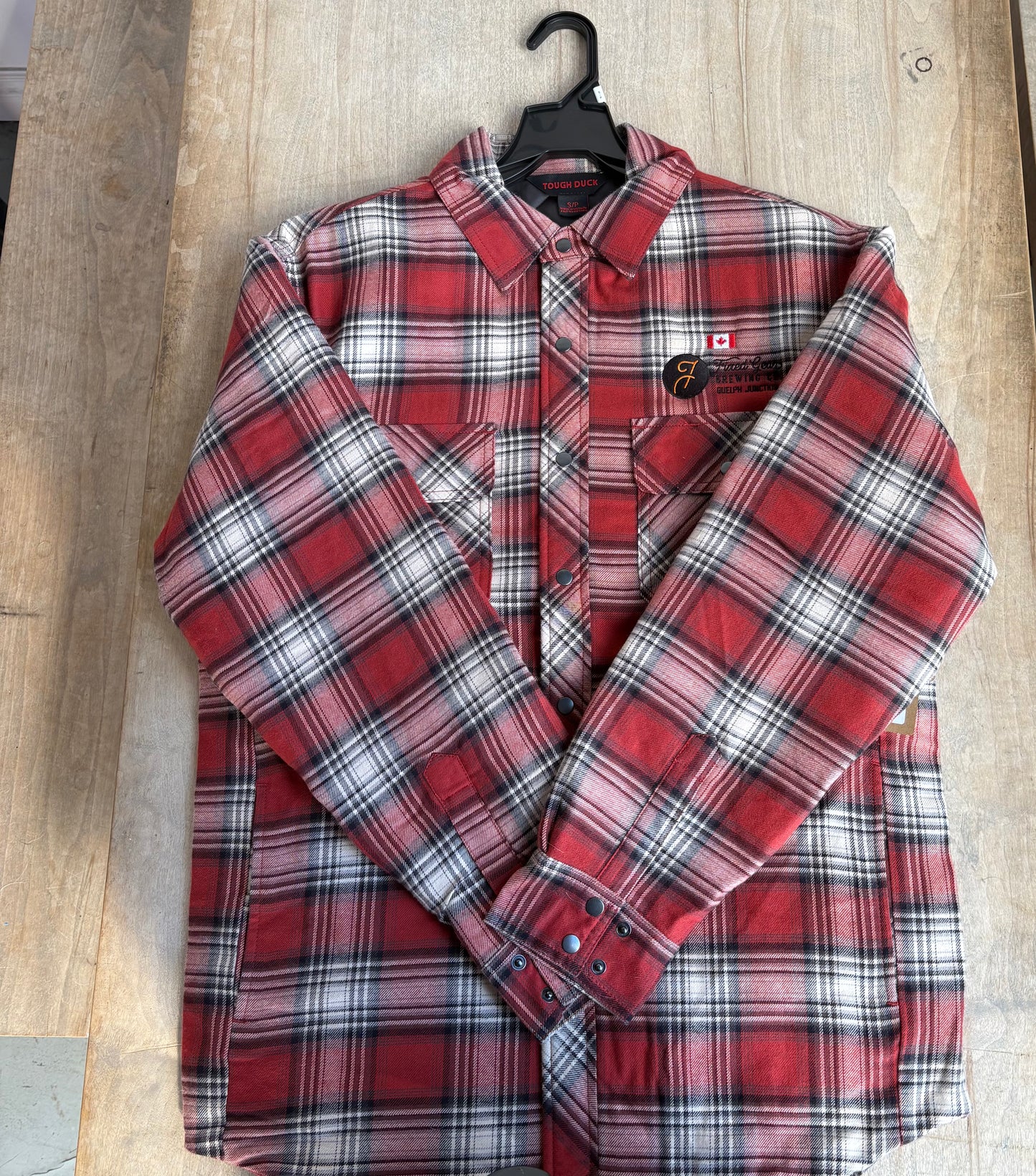 Fall Jacket- Plaid (Red)