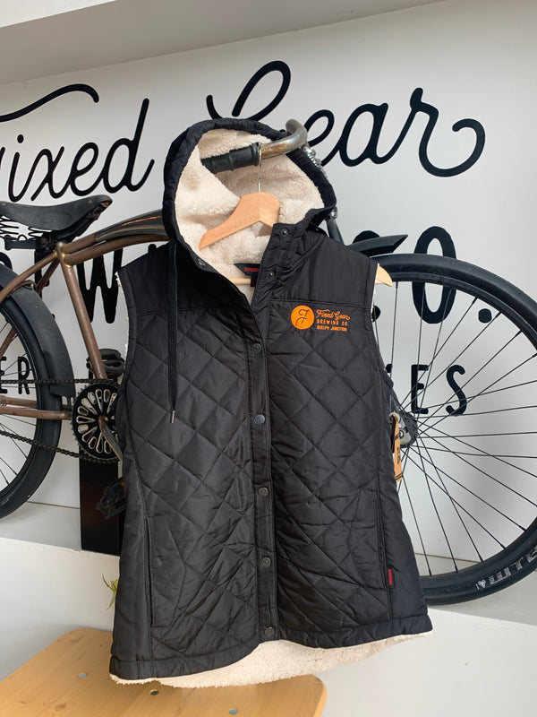 Quilted Sherpa Lined Vest