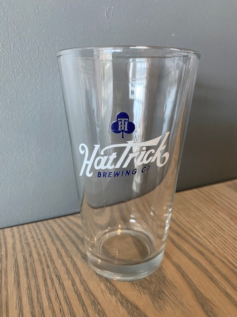 16 oz Hat Trick Glasses – Fixed Gear Brewing Company